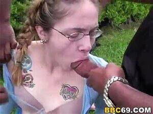 ebony girl gangbang double penetration - Watch Double Penetration With Big Black Cocks - Teen, Glasses, Gangbang Porn  - SpankBang