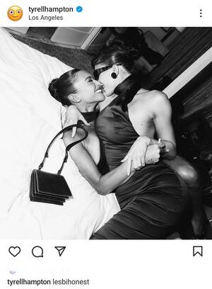 Kendall Jenner Lesbian Porn - Kylie and Stassie via Tyrell Hampton. The caption. : r/KUWTKsnark