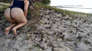 horny pussy on the beach - Was getting Horny on the Beach so i Rubbed my Pussy while i Watched the  others Enjoying the Beach - Pornhub.com