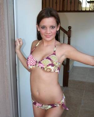 home teen sluts - Teenage slut Katie welcomes you to her home by stripping out of her bikini  at the front door Porn Pictures, XXX Photos, Sex Images #3568861 - PICTOA