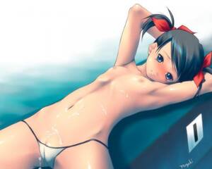 flat chested girl cartoon porn - Flat Chested Anime Pussy | Sex Pictures Pass