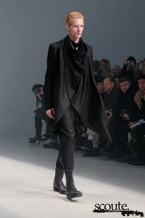 Julius Jones Owen Porn - Julius FW11 - powerfull expression, black on black mens fashion