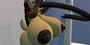 huge milky tits furry - Milf Furry Inflates Her Boobs With Milk - Tnaflix.com