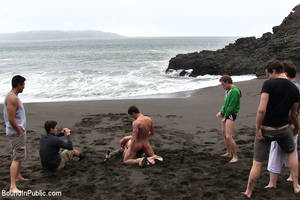 fucking on public beach - 