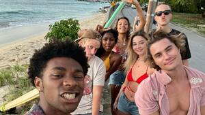 beach nude couples - Outer Banks' Cast in Bikinis and Swimsuits: Photos