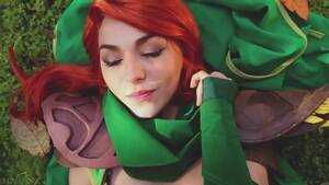 Dota Cosplay Porn - ÐšÐ¾ÑÐ¿Ð»ÐµÐ¹ dota 2 windranger (Ð´Ð¾Ñ‚Ð° 2) watch online