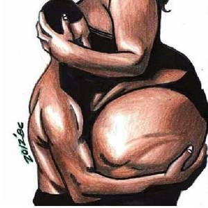 African Bbw Cartoon Porn - Black & Curvy