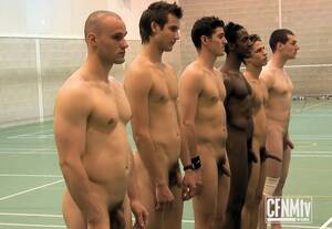 group with boners naked - 