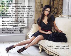 Break In Porn Captions - Well? Come on! As she's made such an effort to look nice, and someone's  died horribly as a result, I think the least you can do is pay her a little  ...