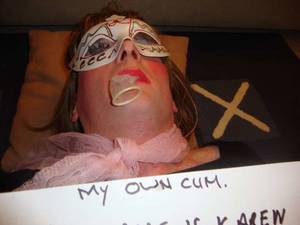 humiliated black sluts - Cum eating sissy slut humiliated