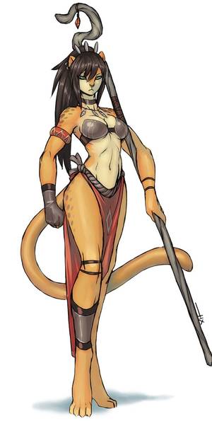 Medieval Furry Porn - Kaja race (female) by luigiix on DeviantArt