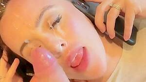 homemade messy facials - Homemade Cum Slut Gets Messy Facial | AREA51.PORN