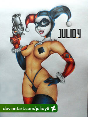harley quinn naked cartoon porn - Harley Quinn nude by JulioY8 on DeviantArt