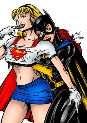 Batgirl And Supergirl Hot Porn - While Batman is fighting with Superman these two girls will have fun â€“  Batgirl always wanted to try it with Supergirlâ€¦ | Marvel Hentai
