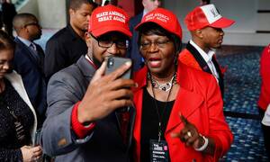 forced black pussy - The strange world of Black Voices for Trump | Donald Trump | The Guardian