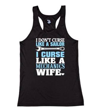 Diesel Mechanic Girl Porn - Curse Like A Mechanics Wife Tank