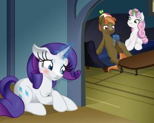 Mlp Sweetie Belle Porn - e621 animal_genitalia animal_penis balls blue_eyes blush brown_hair  button_mash_(mlp) cub cutie_mark earth_pony embarrassed equine