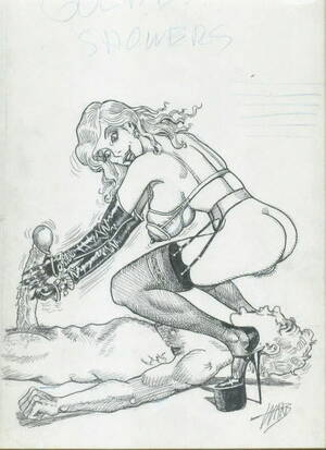 Bill Ward Cartoons Porn - VintageSleaze.com: Original Bill Ward XXX Illustration Art