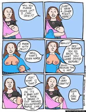 Giantess Breastfeeding Adult Porn - Hilarious Comic Has The Perfect Response To People Who Try To Shame  Breastfeeding Moms