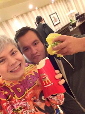 Jenny Schoolgirl Porn - It was like 1 or 2am during PAX or something. We were hella hungry and out  of nowhere @SLittleJenny comes out of nowhere and gives us mcdonalds. good  ...