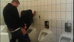 fucking in a public restroom - Public restroom hookup fuck - ThisVid.com
