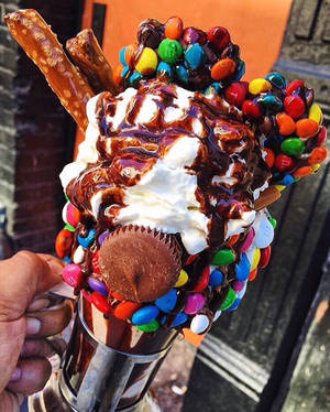 Black Porn Ice Cream - Food porn Â· Black Tap Burger & Beer famous Milkshakes only in SoHo - NYC