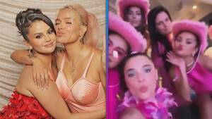 Ariana Grande Selena Gomez Lesbian Sex - Selena Gomez Celebrates 31st Birthday With Star-Studded Bash and 'Barbie'  Screening