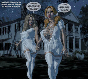 Blue Monster Cartoon Porn Black Girl - Plantation â€“ Master's Daughters â€“ Cartoon Porn Comics
