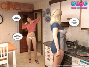 Family Circle Comic Porn - Y3DF - Circle 6 | Porn Comics