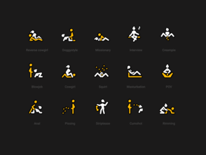 Eroticahub - My best icons pack in 2020 (18+) by Rengised on Dribbble