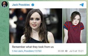 Ellen Page Fucked - Elliot Page Lives Rent Free In There Heads : r/saltierthankrayt