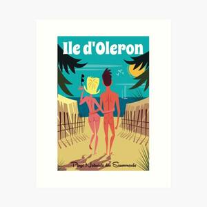 fkk vintage nude - Naturist Wall Art for Sale | Redbubble