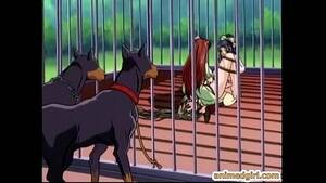 bondage pets hentai - Bondage hentai gets squeezed her tits and dildoed wetpussy - XVIDEOS.COM
