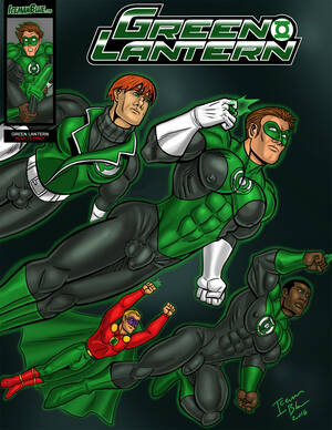 Green Lantern Porn Comics - Iceman Blue- Green Lantern â€¢ Gay anal sex Porn Comics