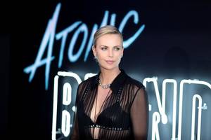 Icy Blonde Porn - Charlize Theron plays an icy MI6 agent in 'Atomic Blonde.' (Photo credit:  Neilson Barnard/Getty Images)