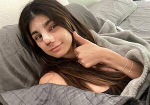 Khalifa Mia - Mia Khalifa thanks fans for #JusticeForMia, debuts nose job