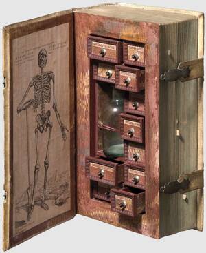 17th Century Themed Porn - 17th century poison cabinet disguised as a book : r/pics