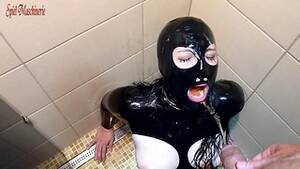 latex piss - black latex Piss sex videos - Pisshamster.com