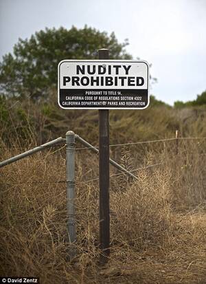 couple at nude beach san diego - San Diego beach shedding nude sunbathing designation | Daily Mail Online