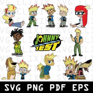 Cartoon Porn Johnny Test Em Portugues - Johnny Test SVG Johnny Test Vector Johnny Test SVG Bundle - Etsy Singapore