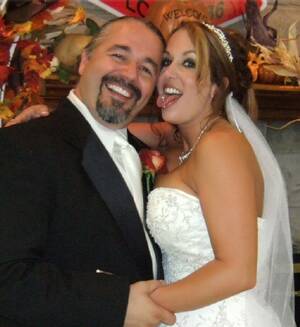 Celeste Porn Star Wedding - Felicia Fox and Tim Case wedding photo | Porn Star Babylon