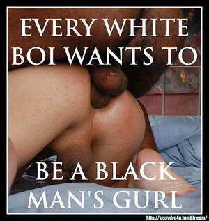 Gay Interracial Porn Captions - BBC Sissification Captions 038.jpg - Gay Interracial Sex | MOTHERLESS.COM â„¢