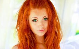 Auburn Hair Female Stars - redhead face eyes lops bright red orange porn adult actress model portrait women  female girl babes