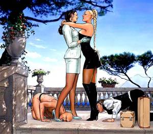 Femdom Bondage Cartoon Porn - Are you looking bondage cartoon porn?Welcome to the world of cruel sex  slave comics.
