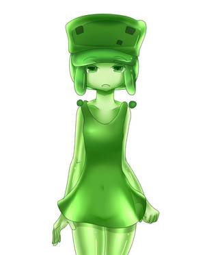 Minecraft Naked Zombie Girl Porn - minecraft mob: small slime (normal) by on DeviantArt