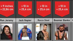 Average Penis Size Porn Star - 25 pornstars with enormous Penis size:Comparison! - YouTube