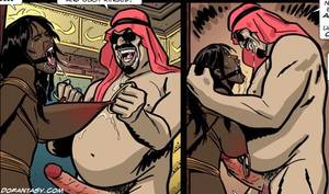 Harem Bdsm Comic Porn - Innocent harem slave babes receive - BDSM Art Collection - Pic 6