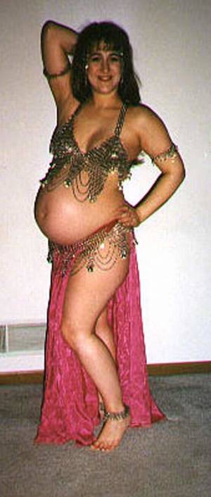 barefoot pregnant naked - Big lactating boobs