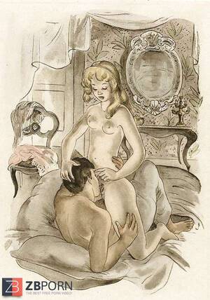 Antique Drawings Porn Africans - Vintage erotic art - ZB Porn
