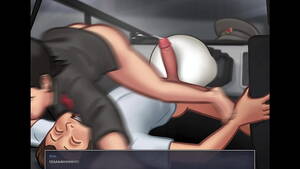 lesbian car sex hentai - Summertime Saga - Asian woman has car sex ( Kim) - XNXX.COM